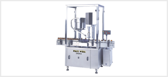 Automatic Single Head Screw Capping Machine